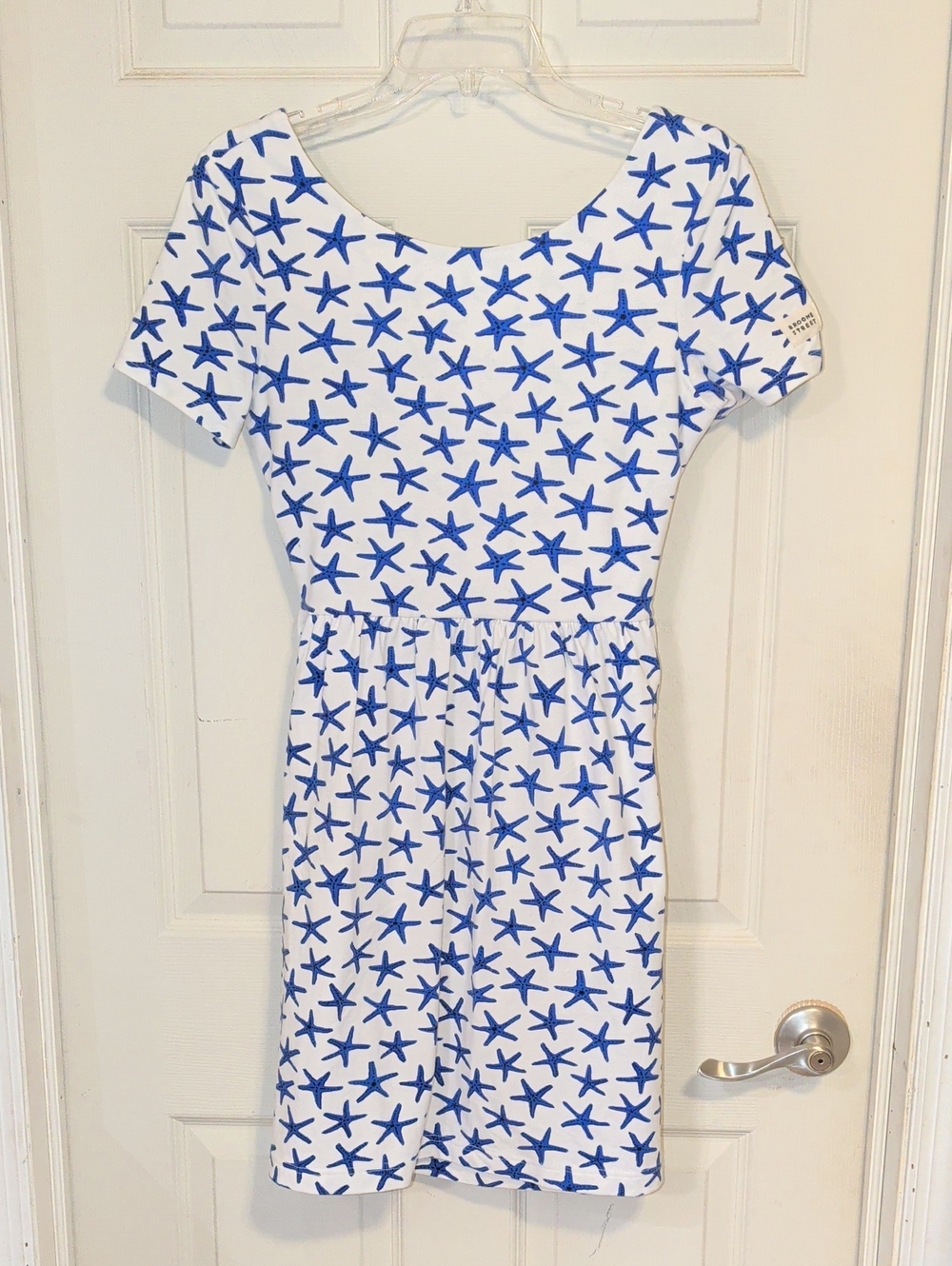 Kate Spade New York Broome Street Starfish Twist-Back Dress Size S